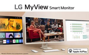 LG lança monitor smart MyView no mercado brasileiro