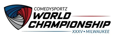 ComedySportz World Championship Logo. The ComedySportz World Championship will take place July 31-August 3, 2024 at CSz Milwaukee, 420 South First Street, Milwaukee, Wisconsin.
