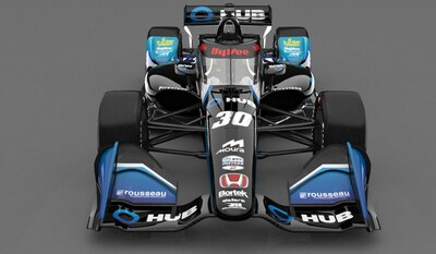 Hub International announces primary sponsorship of Rahal Letterman Lanigan Racing's No. 30 entry with driver Pietro Fittipaldi at the 2024 Ontario Honda Dealers Indy Toronto event