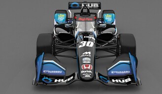 Hub International announces primary sponsorship of Rahal Letterman Lanigan Racing’s No. 30 entry with driver Pietro Fittipaldi at the 2024 Ontario Honda Dealers Indy Toronto event