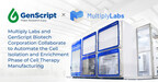 Multiply Labs and GenScript Biotech Corporation Collaborate to Automate the Cell Isolation and Enrichment Phase of Cell Therapy Manufacturing