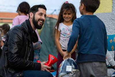 Romanian-born refugee Samuel Bistrian founded his own philanthropic company as he knew this was the most effective way to combine his love for fashion and desire to serve others.