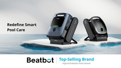 Beatbot devient la marque de robots de nettoyage pour piscines la plus vendue dans le segment haut de gamme. (PRNewsfoto/Beatbot)