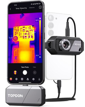 TOPDON lança câmera termográfica de última geração com lente ajustável de 9 mm