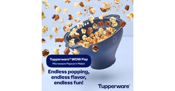 Tupperware's New WowPop Popcorn Maker and Ultimate Silicone Bag Win International Red Dot Awards for Outstanding Product Design