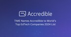 TIME Names Accredible to World's Top EdTech Companies 2024 List