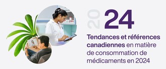 TELUS Santé a dévoilé les résultats de son Rapport 2024 sur les tendances et références canadiennes en matière de consommation de médicaments (Groupe CNW/TELUS Health)