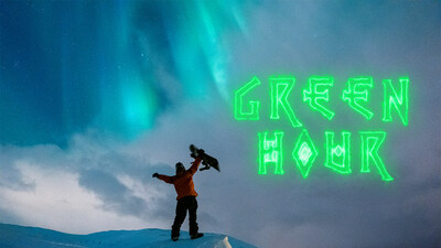Monster Energy Release Visually Stunning “Green Hour” Video Filmed in Norway’s Backcountry Amid the Spectacular Northern Lights Aerial Phenomenon.