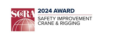 The SC&RA Crane & Rigging Group Safety Improvement Award, which is given to member companies that demonstrate improved incident and/or workers’ compensation modification rates compared to the previous year’s rates and have a property damage frequency rate of 1.0 or less.