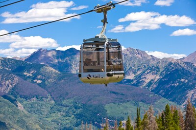 Guests can enjoy scenic gondola rides this summer in Vail, Colorado.