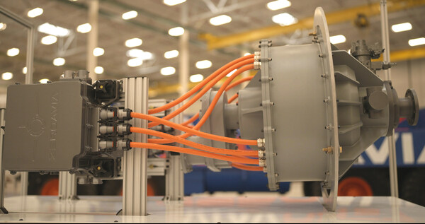 ZeroAvia inverter and 600kW electric motor