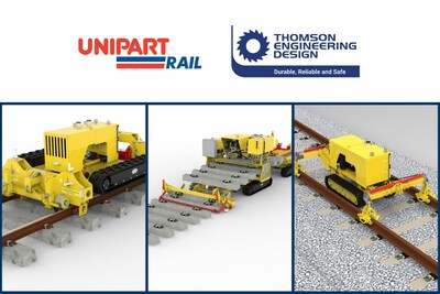 Unipart Rail's new range of machines (PRNewsfoto/Unipart)