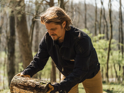 Carhartt has partnered with actor and rising musician, Luke Grimes, to champion those building their futures through relentless hard work.