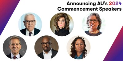 American University is proud to announce Commencement speakers for the Class of 2024.