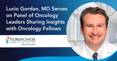 Lucio N. Gordan will be a featured panelist at the Community Oncology Alliance PrecisCa Oncology Fellows & Faculty Forum.