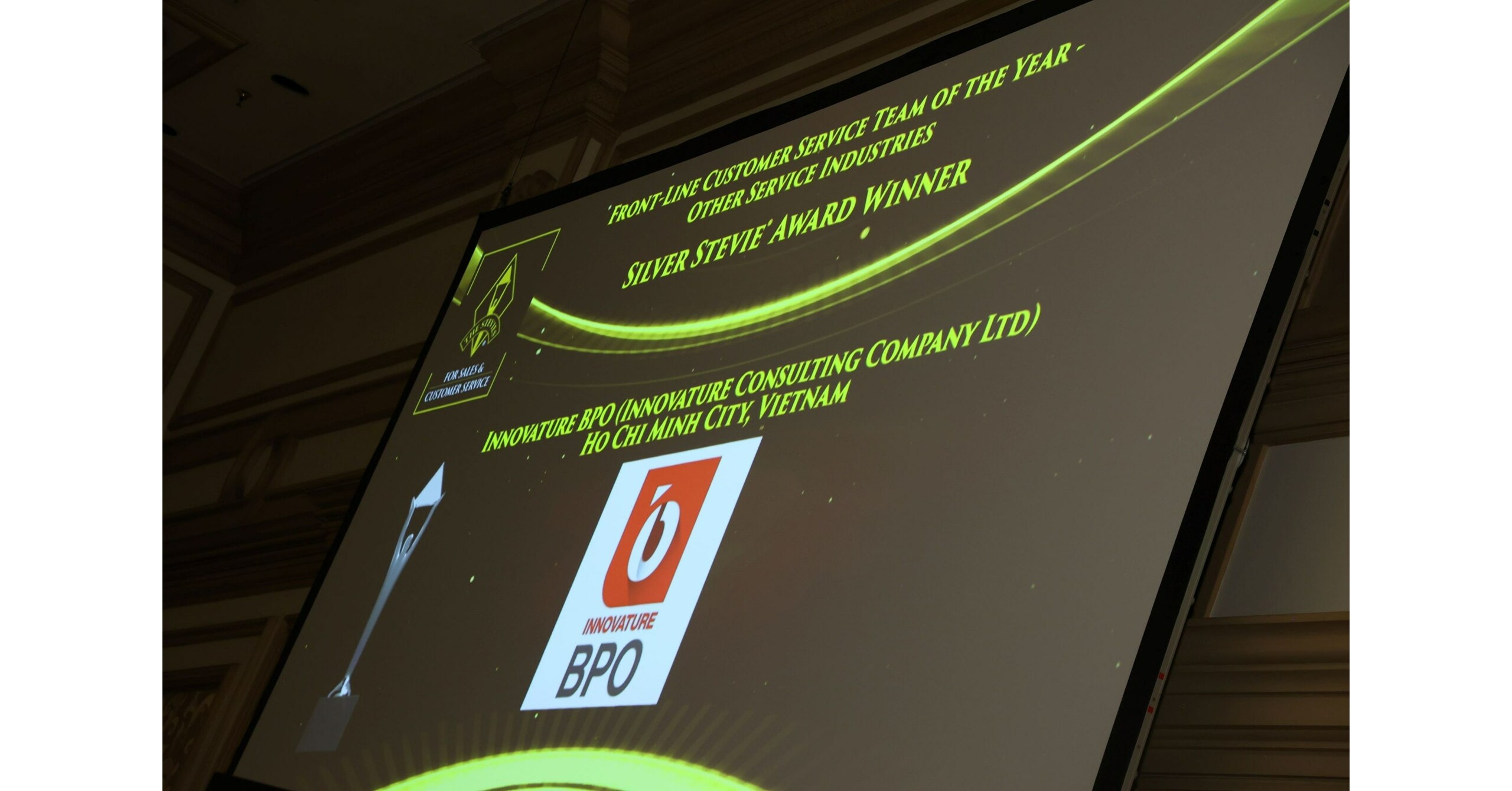 Innovature BPO Earns 2 Silver Awards at the Stevie Awards for Sales & Customer Service