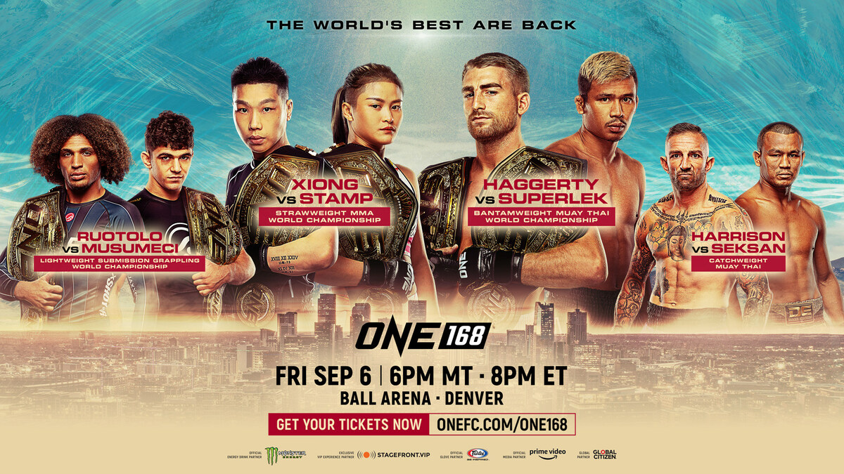 Tickets on Sale Now for ONE 168: Denver on September 6 at Ball Arena - Vimarsana News