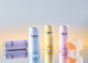 TRIP BECOMES UK'S LARGEST PRIVATE CARBONATED DRINKS BRAND AND LAUNCHES NEW 'MINDFUL BLEND' RANGE POWERED BY VIRAL INGREDIENTS