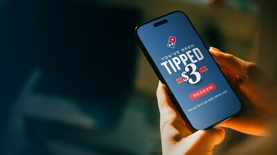 Domino's is launching You Tip, We Tip ? a promotion that tips customers who tip their delivery drivers, beginning April 29, 2024.