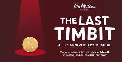"Come From Away" originating producer Michael Rubinoff announces new musical: "The Last Timbit" starring Chilina Kennedy and Jake Epstein, with music and lyrics by Anika Johnson and Britta Johnson and a book by Nick Green
