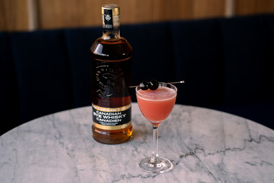 Ward Eight Cocktail avec Sortilège Rye Whisky. Crédit: Léa Messier F. Crédits Photo : Arnaud Savard (Groupe CNW/Sortilège)