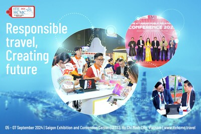 ITE HCMC 2024 - the largest international tourism event in Vietnam and Mekong sub-region will happen from 05 - 07 September at Saigon Exhibition and Convention Center (SECC), Ho Chi Minh City, Vietnam.