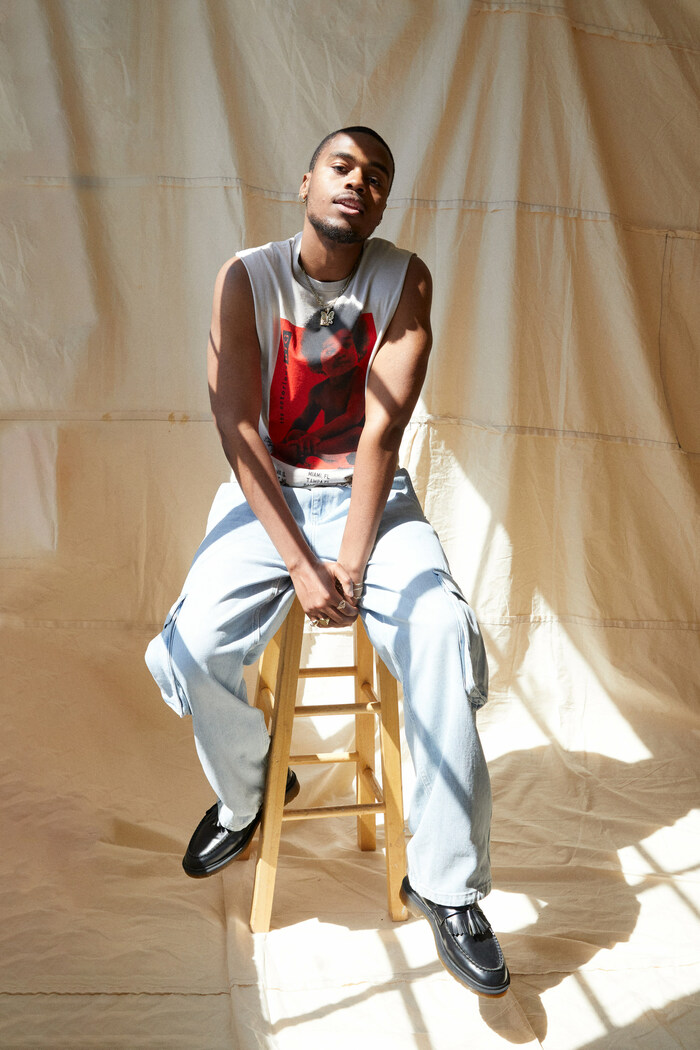 Michael J. Woods pictured above for the 2024 Pacsun Festival Campaign