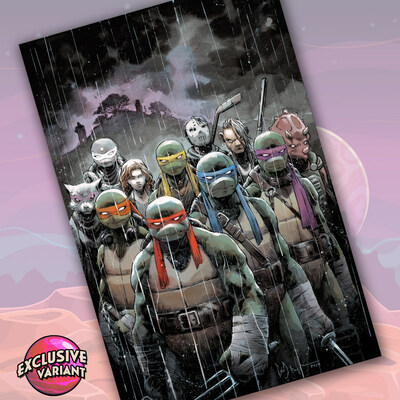 ‘GalaxyCon Exclusives’ Presents Limited Run Teenage Mutant Ninja Turtles 150 Variant Cover by Dave Wachter