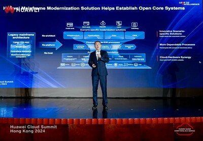 Lv Jinjiang, CTO of Huawei Mainframe Modernization BU for International Business and CTO of Huawei Hybrid Cloud for International Business