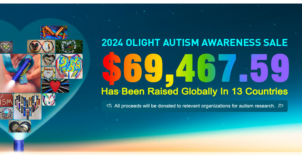 Olight celebra el 17&ordm; aniversario con una venta ben&eacute;fica para la concientizaci&oacute;n sobre el autismo