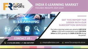 India E-learning Market is Set to Dominate the Education Landscape - More than $28.46 Billion Opportunities in the Next 6 Years - Exclusive Focus Insight Report by Arizton