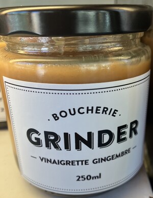 Présence non déclarée de blé (gluten) et de sulfites dans de la vinaigrette au gingembre préparée et vendue par l'entreprise Boucherie Grinder