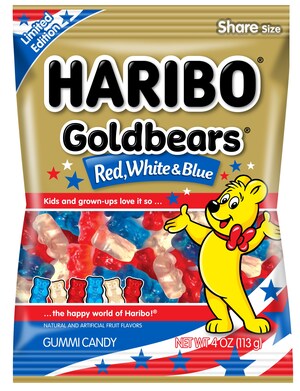 HARIBO Introduces Red, White &amp; Blue Goldbears for a Sweet and Star-Spangled Summer