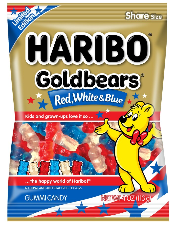 HARIBO Red, White & Blue Goldbears