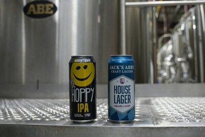 Be Hoppy IPA and House Lager