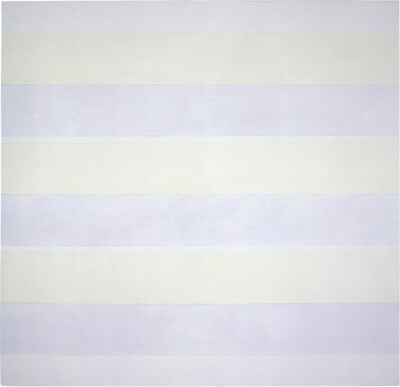 Agnes Martin | Untitled #10, 1998 | 60 x 60 in. | On loan from a private collection
