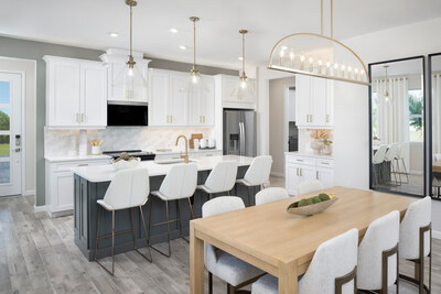 The kitchen from the Champagne model at Mattamy's Brightmore community in Wellen Park (Venice, FL). (CNW Group/Mattamy Homes Limited)