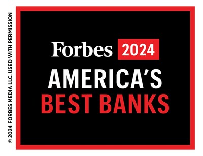 S&T is featured in the Forbes 2024 America's Best Banks list.