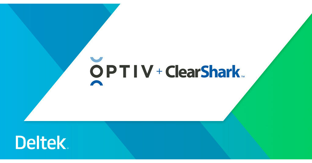 Deltek Selected by Cyber Solutions Leader Optiv + ClearShark