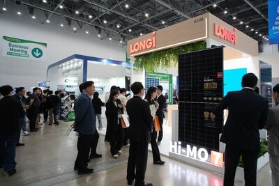 LONGi Exhibits at the 2024 Korea International Green Energy Exhibition ( GEE ) 