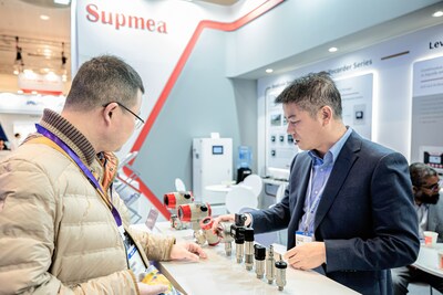 Visitors Showed Great Interest In SUPMEA Products.
