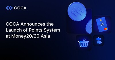 COCA Announces the Launch of Points System at Money20/20 Asia (PRNewsfoto/COCA)