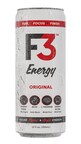 Formulated with Zero-Sugar and Nootropic Benefits, F3 Energy is Redefining the Energy Drink & Mood Enhancing Experience