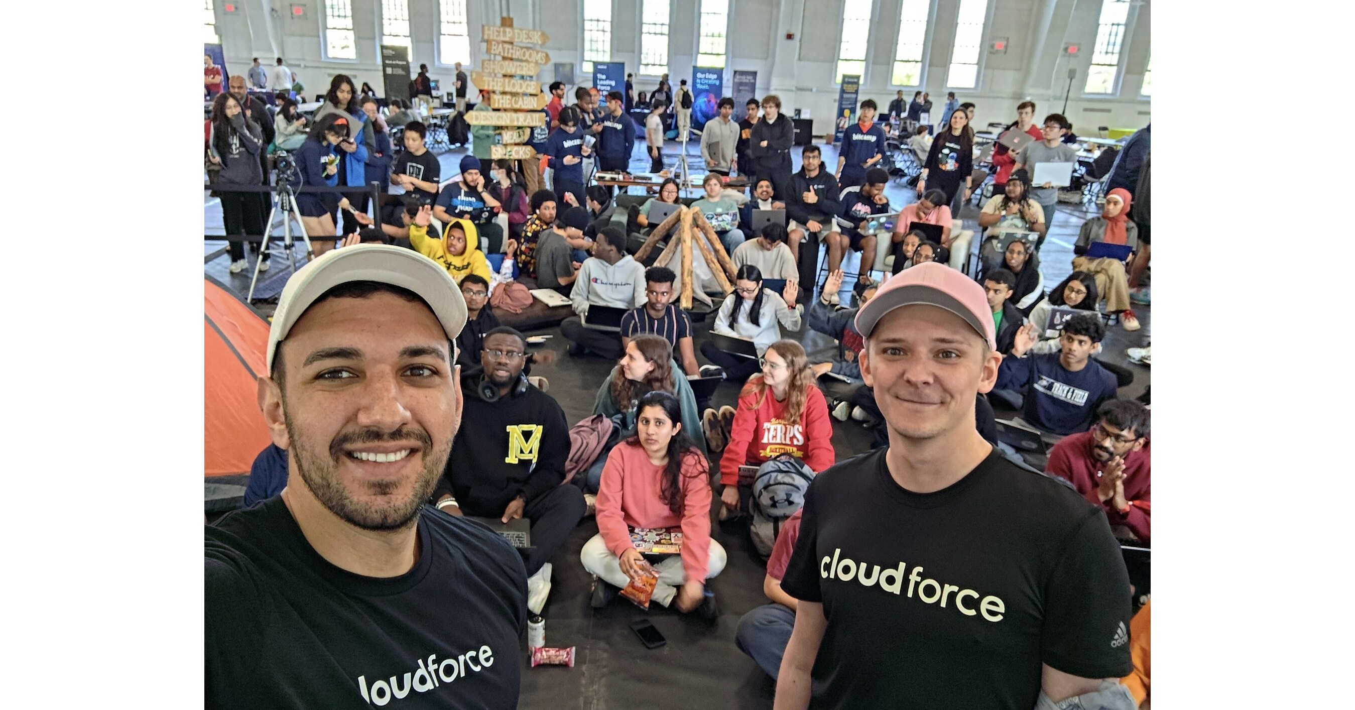 Cloudforce and Microsoft Bring AI to 10th Annual Bitcamp Hackathon at UMD
