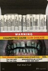 Poison in every puff: World's first health warnings directly on individual cigarettes hit stores across Canada