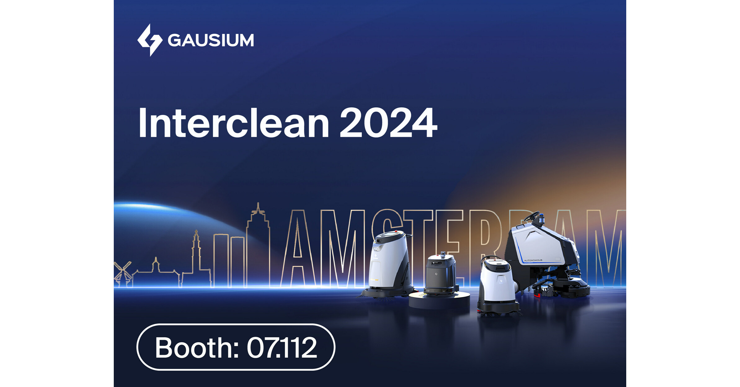 Gausium to Showcase Phantas S1 Pro and Cutting-Edge Floor Coating Solutions at Interclean Amsterdam