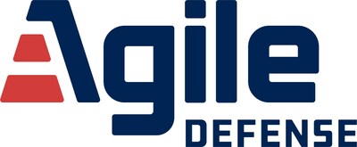 The Agile Defense logo showcases the company's new branding released on April 29.