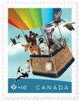 Un timbre philanthropique de la Fondation communautaire de Postes Canada aide les enfants et les jeunes à prendre leur envol