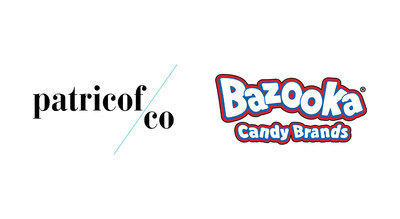 Patrickof Co and Bazooka Candy Brands logos (CNW Group/Bazooka Candy Brands)