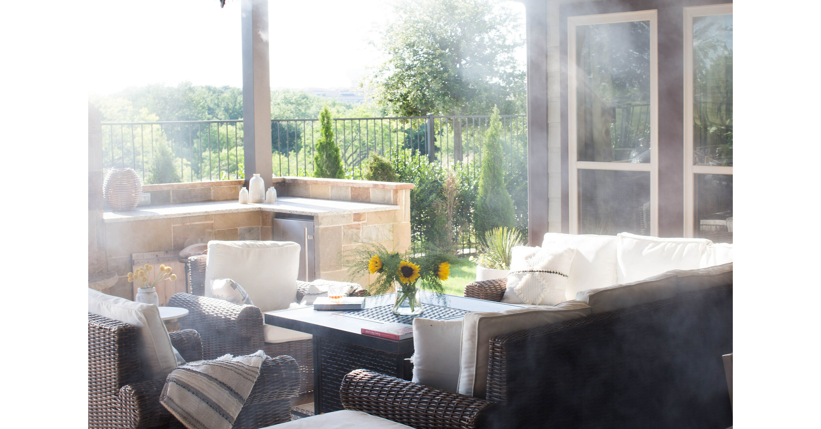Designer Secret Revealed: aerMist Misters Enhance Outdoor Living Spaces